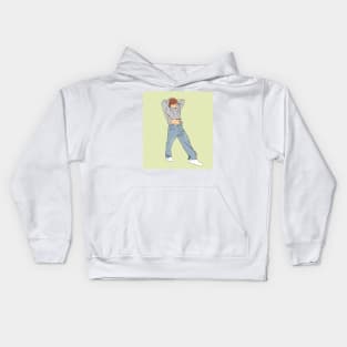 Run Bts Park Jimin Kids Hoodie